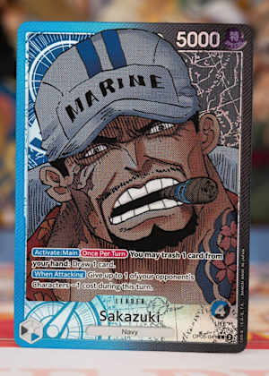 Sakazuki in One Piece Card Game